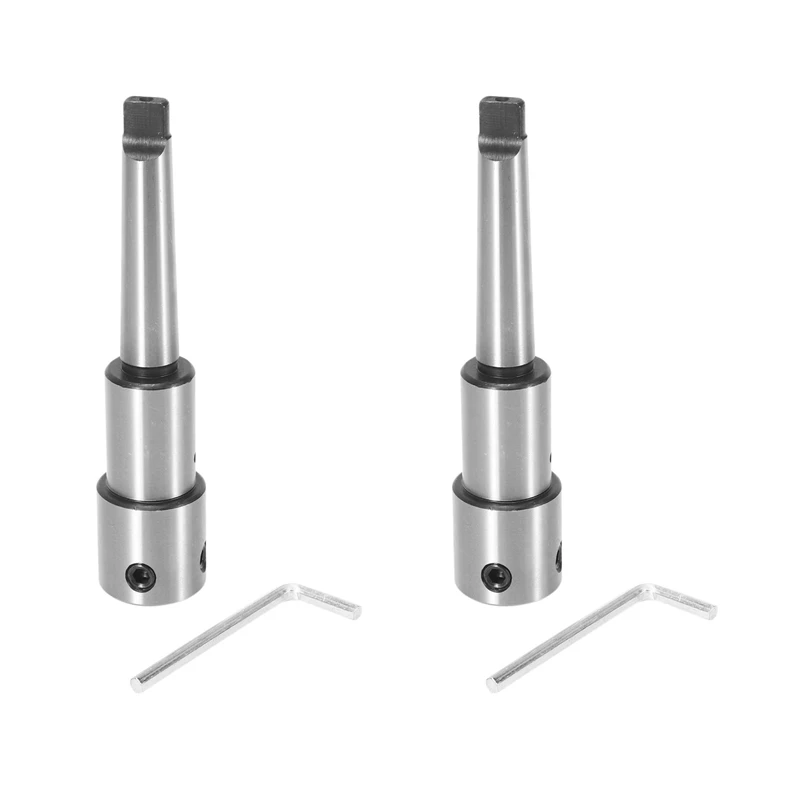 

2X Annular Cutter Arbor With Morse Taper MT2 For 3/4 Inch Weldon Shank Annular Cutters Extension On Drill Press