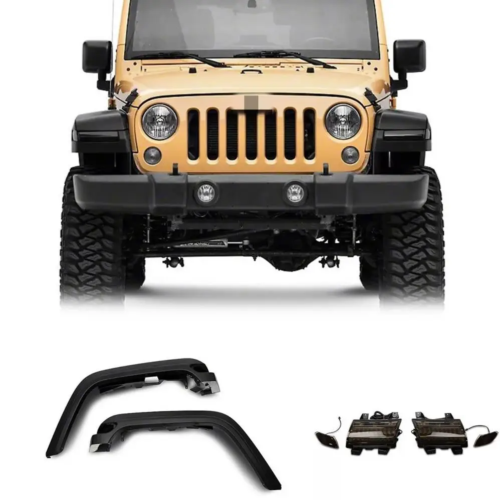 

Spedking 2007-2017 JK to JL Style Car Offroad 4x4 Auto Accessories fender flares for JEEP WRANGLER