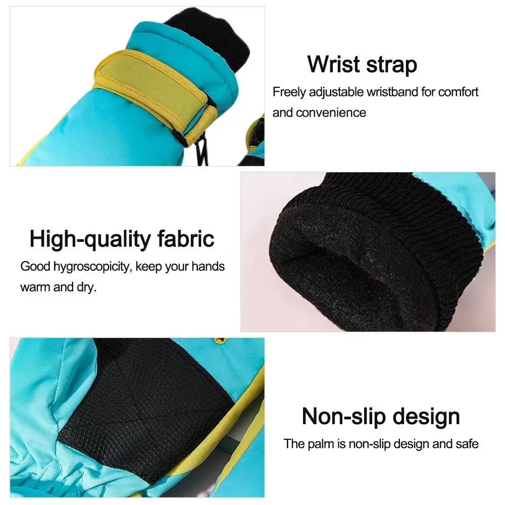 Waterproof Unisex Snow Gloves Ski Gloves Snowboard Snowmobile Motorcycle Riding Winter