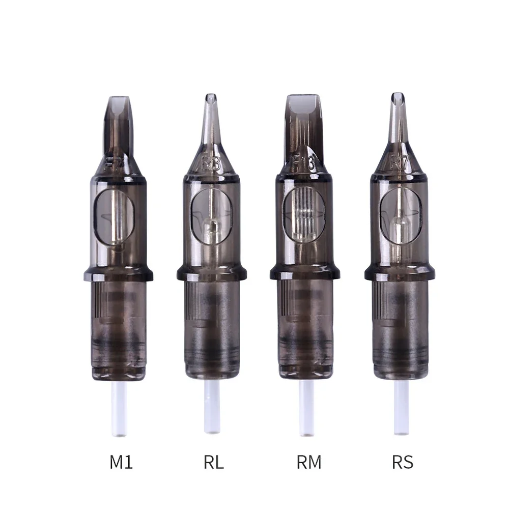 

20 шт., одноразовые полуперманентные иглы для тату-машинки