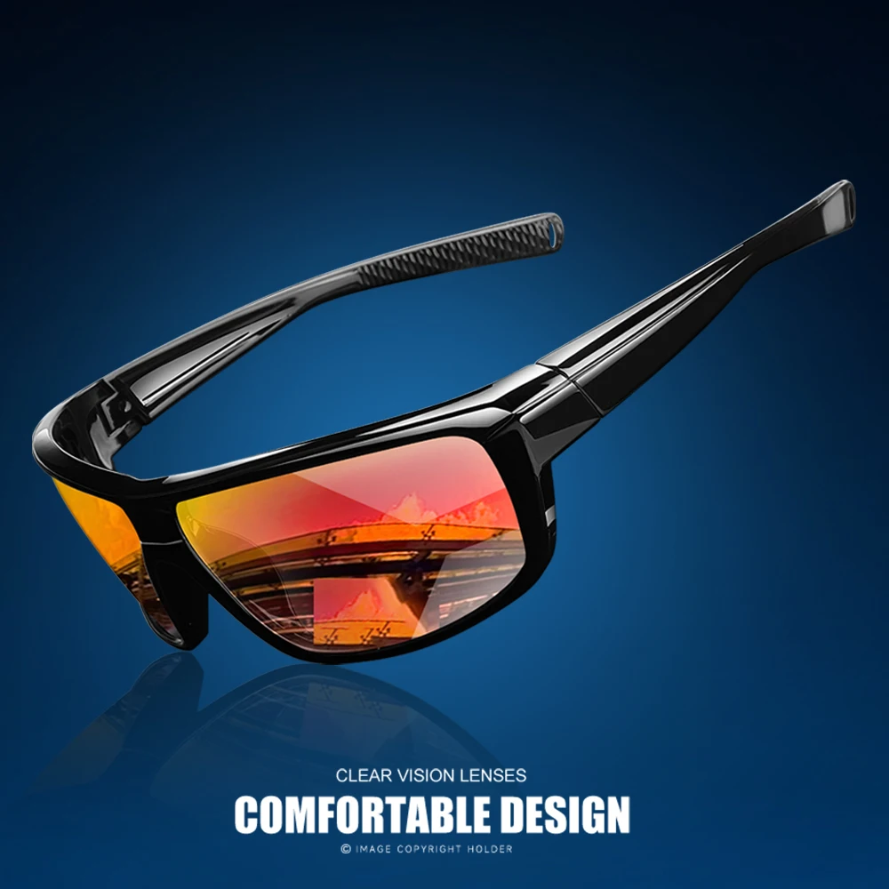 Polarized UV Protection Lightweight Sports Sunglasses