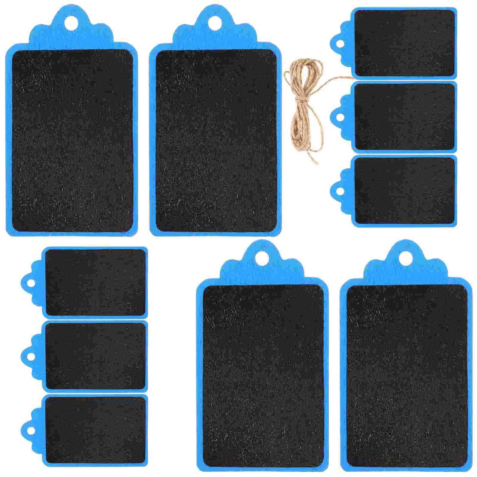 

10pcs Mini Blackboard Pendants Small Blackboard Ornament for Diy Crafts Making