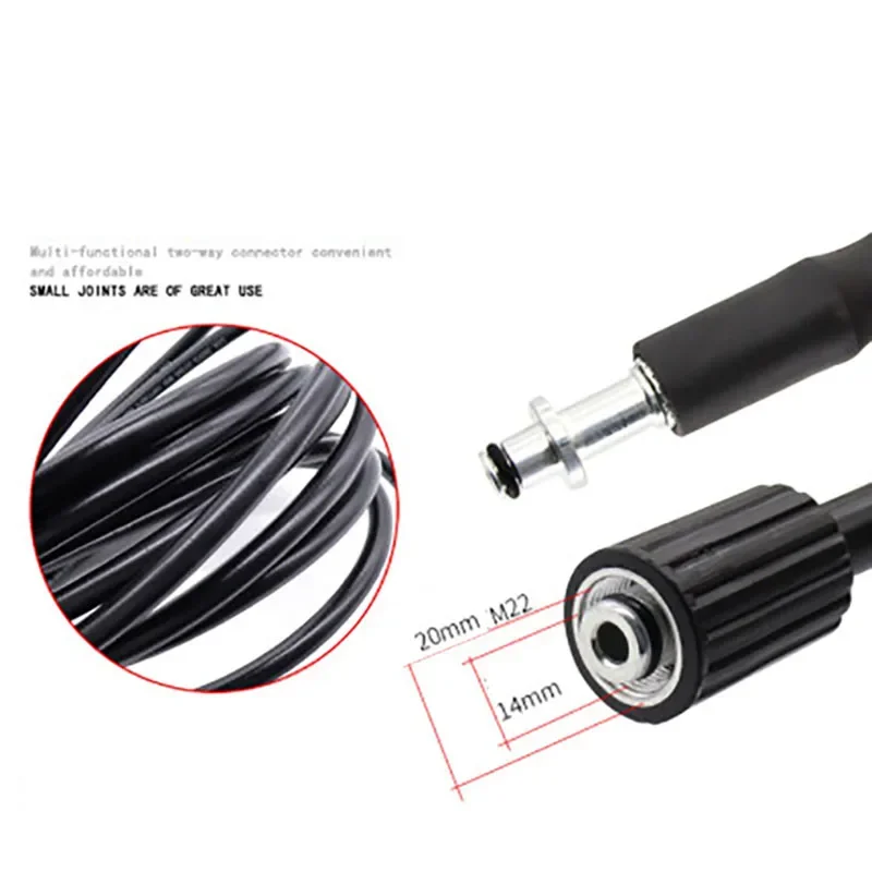 Tubo Alta Pression 15 M Per Idropulitrice Karcher K2 K3 K4 K5 K6 K7,Flessibile E Resistente | Leroy Merlin - Foto 2