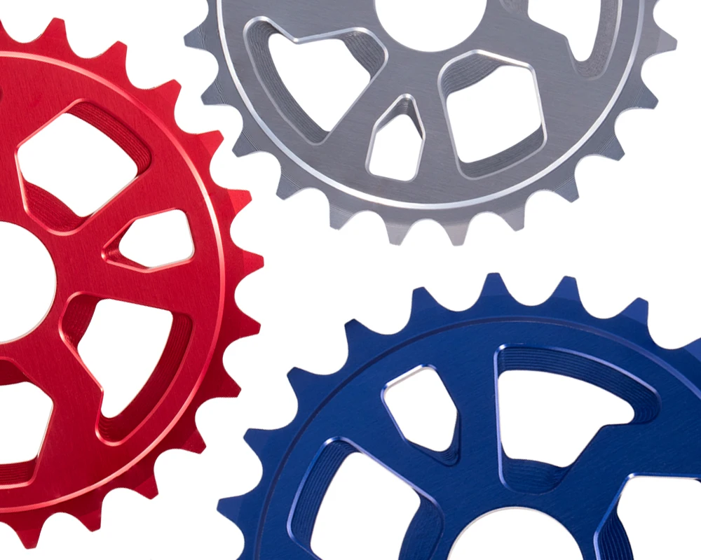 Description Picture 5 of itemFunsea BMX Sprocket 25T Alloy 6061 Bicycle Plate for Wheelie Stunt Big Cruiser One Way Chainring Full Machine Nezha