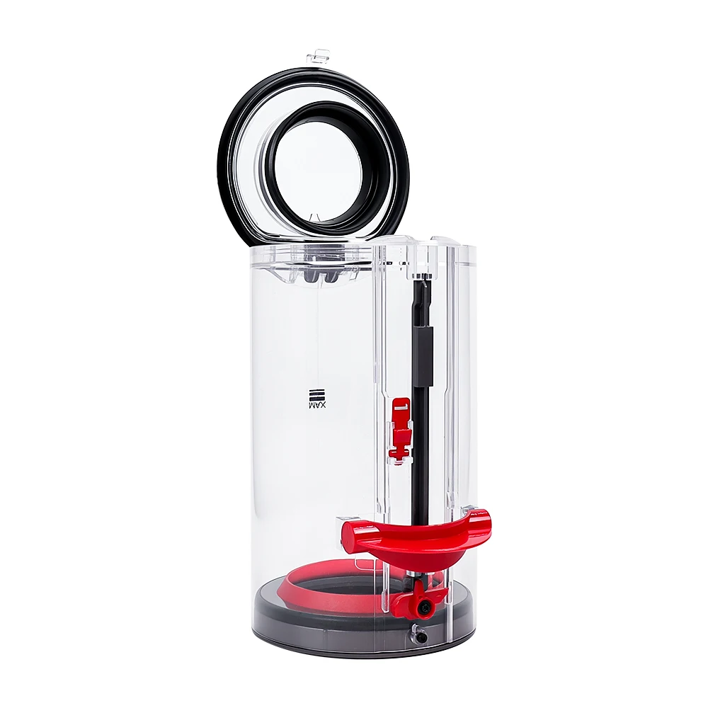 Universal Dust Bin Canister with Sealing Ring and Base Lid