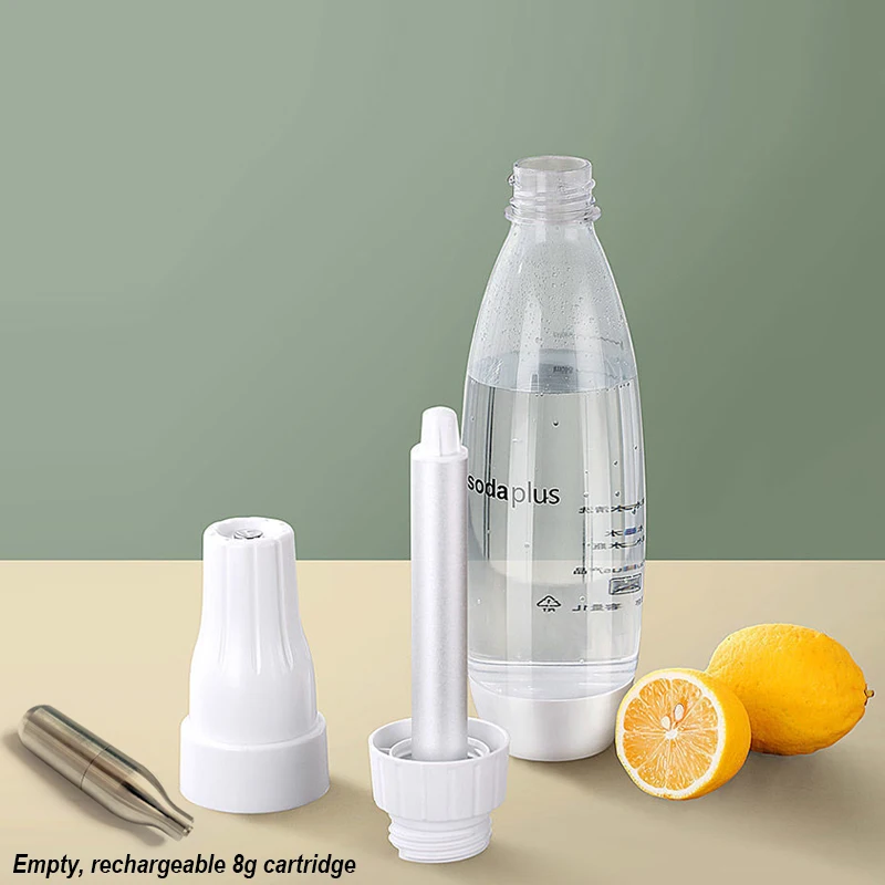 Portable Soda Maker Machine Household With CO2 Rechargeable Cartridge for Carbonate Beverage Drink Maker Homebrew Sodastream