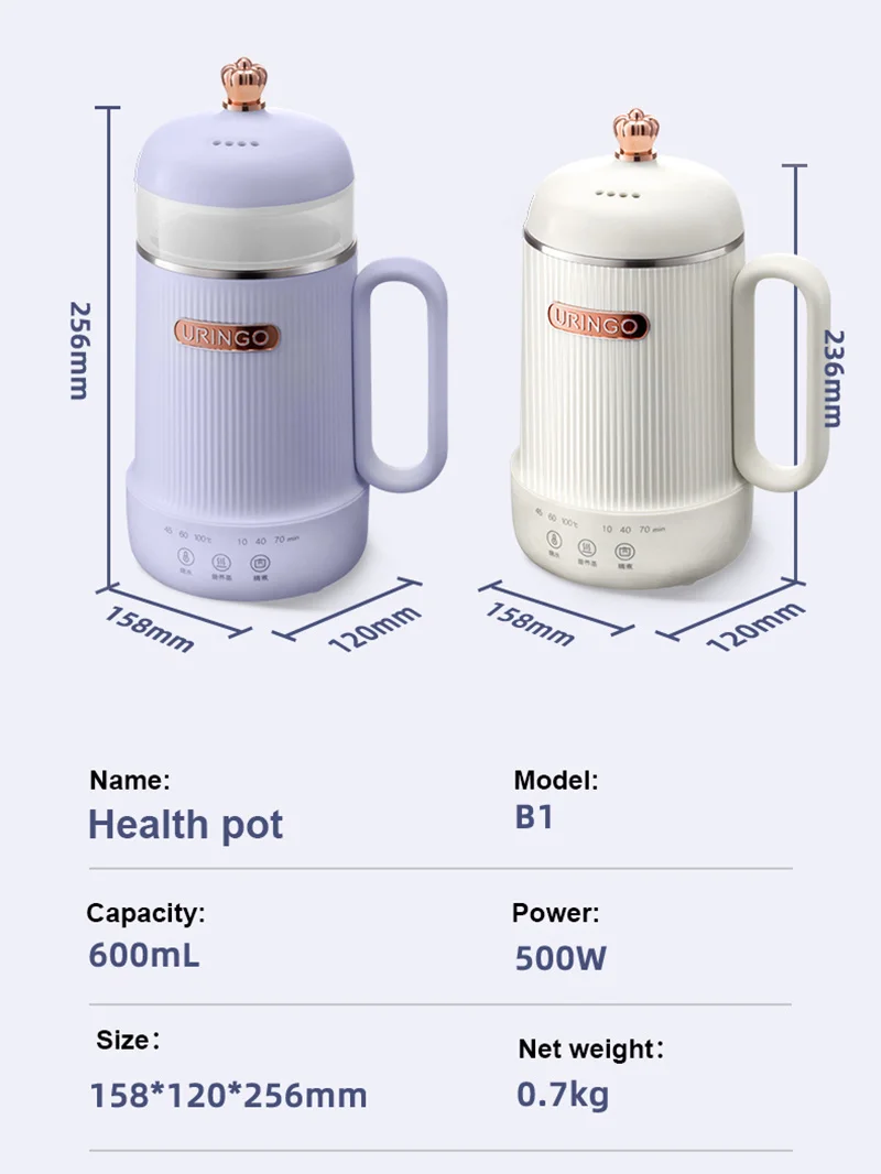 XiaoTi Retro Teapot Electric Kettle 304 Stainless Steel Water Boiler 1200W  Fast Water Boiler 600ml Electric Tea Maker Health Pot - AliExpress