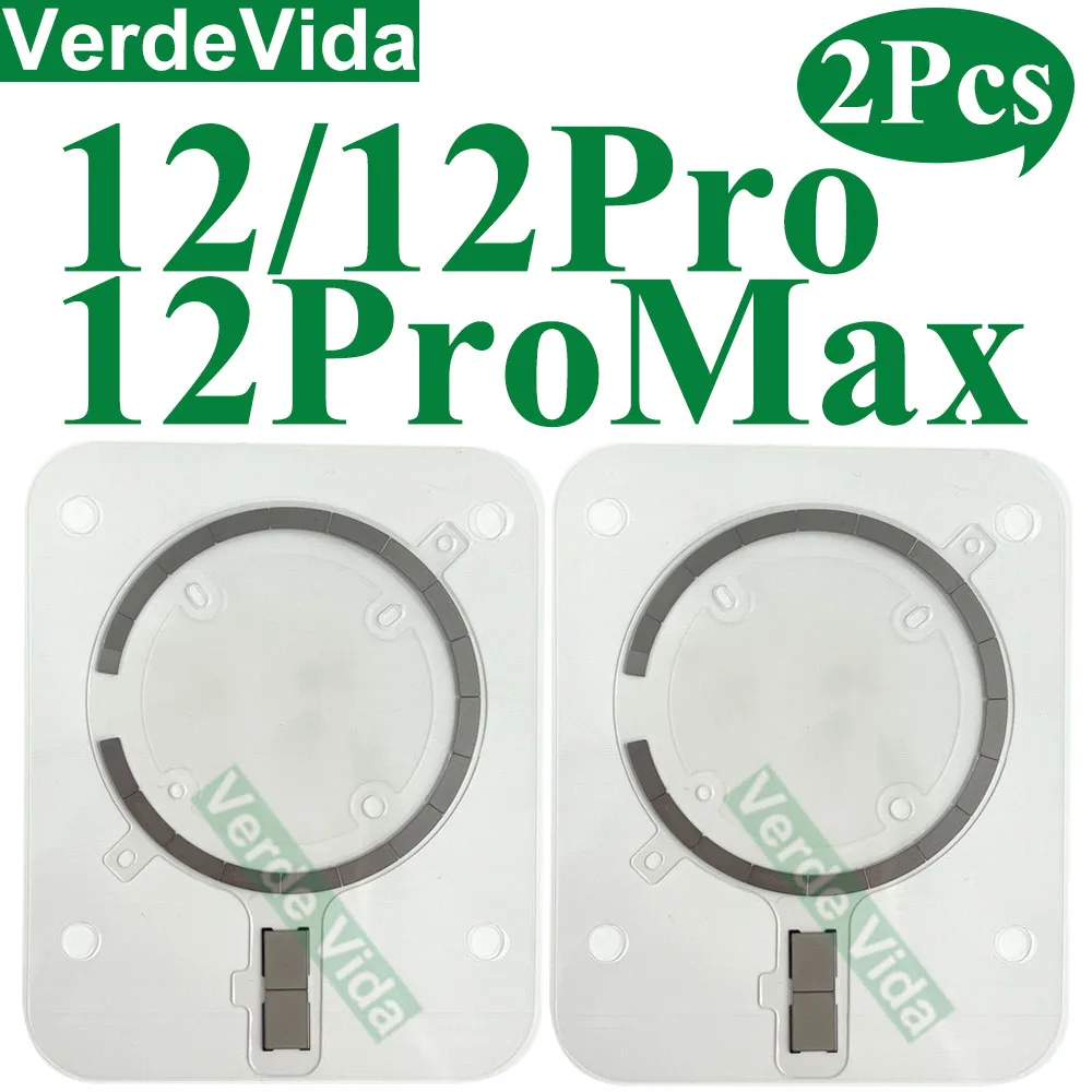 2Pcs 무선 NFC 충전 MagSafe 자석 iPhone 13 Pro Max 15 16 14 Plus 12 미니 NFC 자기 Magsafe 자석 서클 링