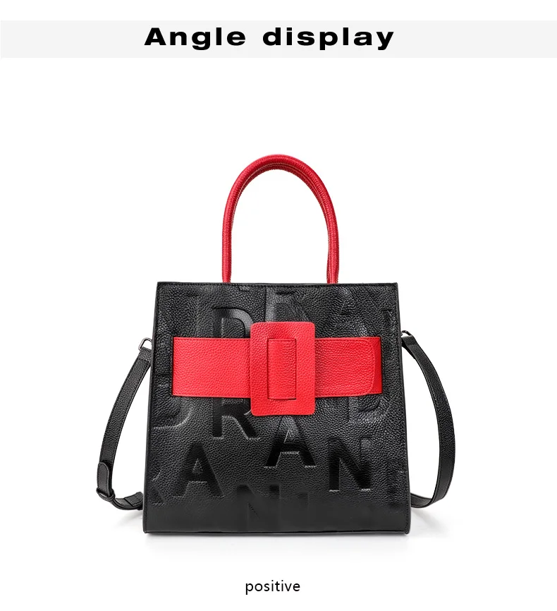 Modische Damen-Umhängetasche aus echtem Leder, großes Fassungsvermögen, hochwertiges Rindsleder, Damenhandtasche, neuer Stil 2026, vielseitig einsetzbar – Detail 9