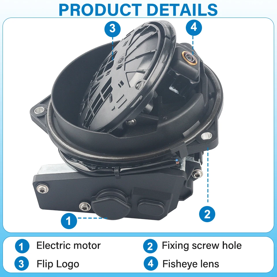 뒤집기 엠블럼 배지 VW 골프 용 역방향 백업 카메라 6 7 8 MK6 MK7 GTI EOS T-Roc Magotan Variant Arteon Passat B6 7 8 Polo