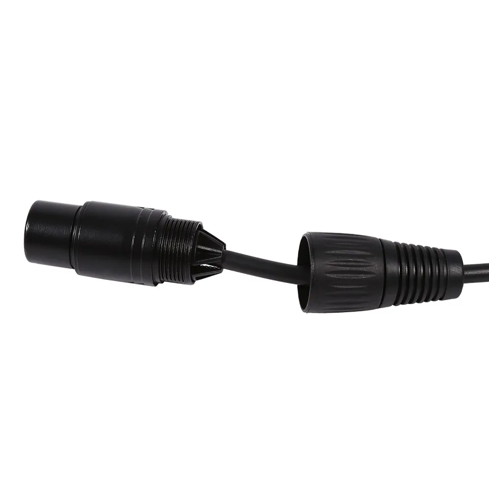 내구성이 뛰어난 미니 USB-DMX 인터페이스 블랙 1m / 39.37인치 DMX512 컨트롤러 USB-DMX 어댑터 컴퓨터 제어