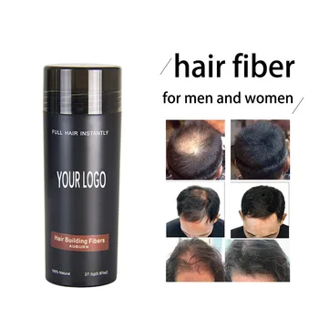 27.5g Fibre per la costruzione dei capelli in polvere Prodotti contro la perdita dei capelli Estensione calva Hhicken Hairs Spray Fibre per rerowth dei capelli Barattolo di cheratina