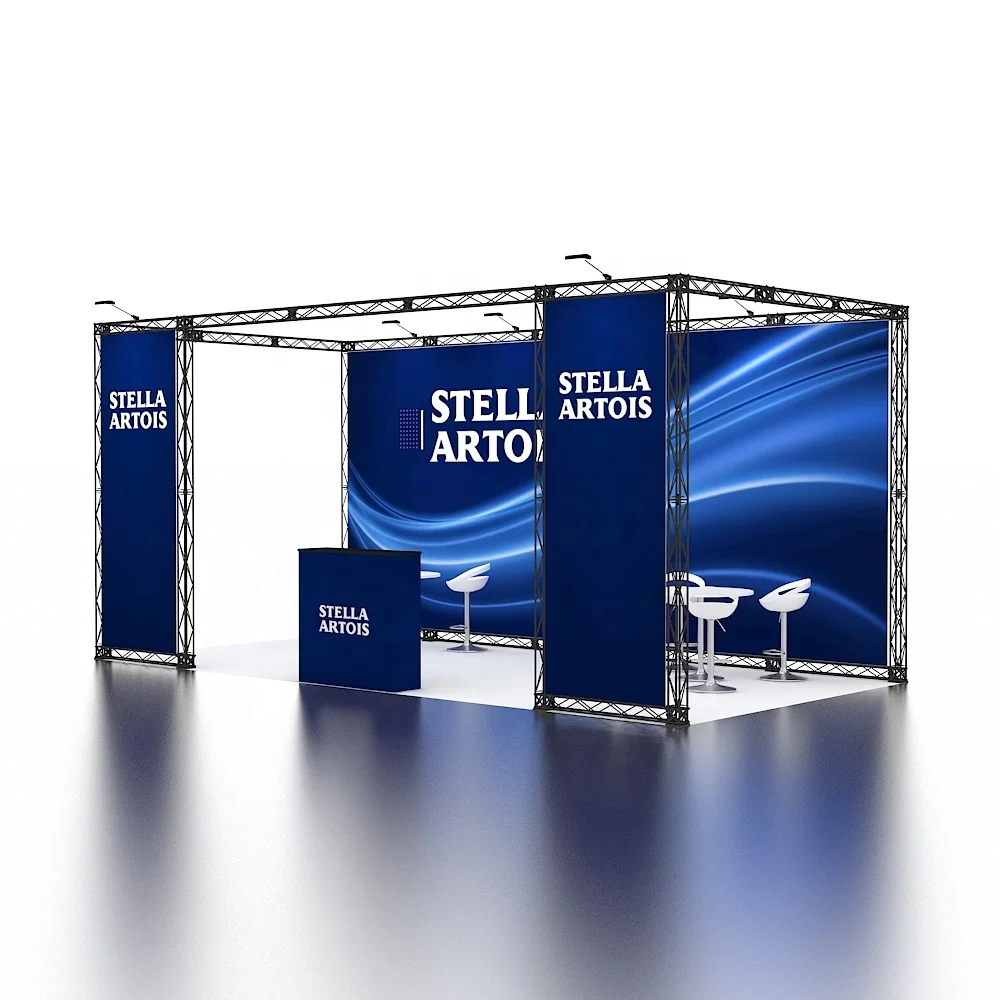 

New Design Wholesale Tradeshow Display Durable Expo 10x20 Aluminium Truss Modular Portable 3x6 Trade Show Exhibition Booth