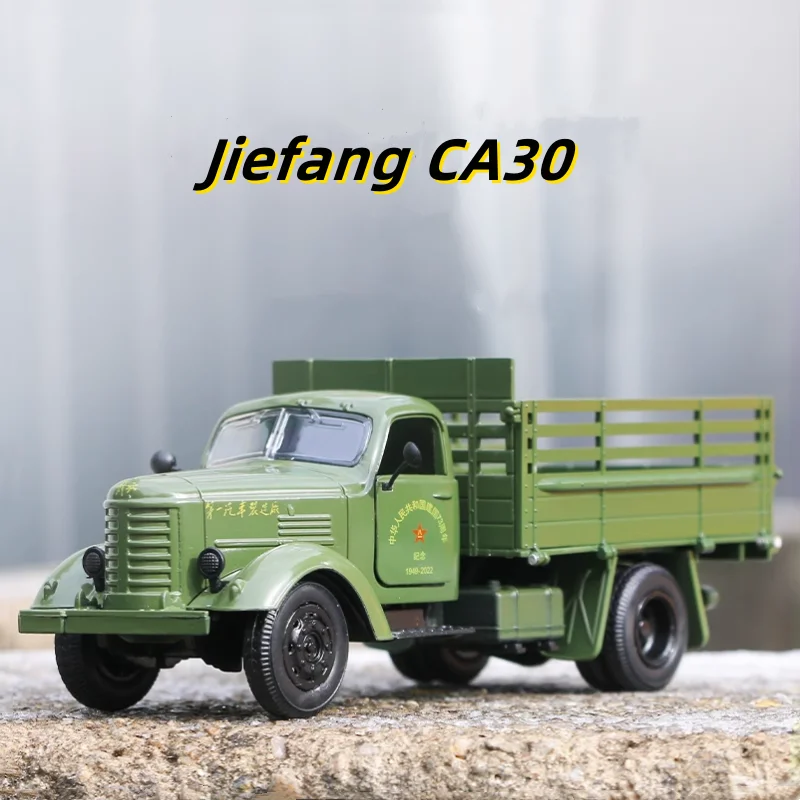 1:32 Jiefang Ca30 Alloy Military Transport Truck Car Model