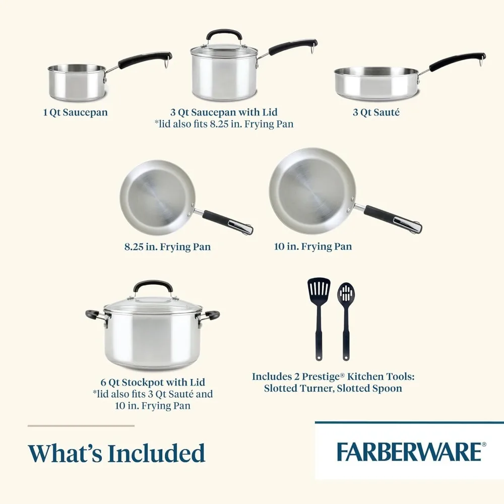 Brilliance Stainless Steel Cookware Set 2