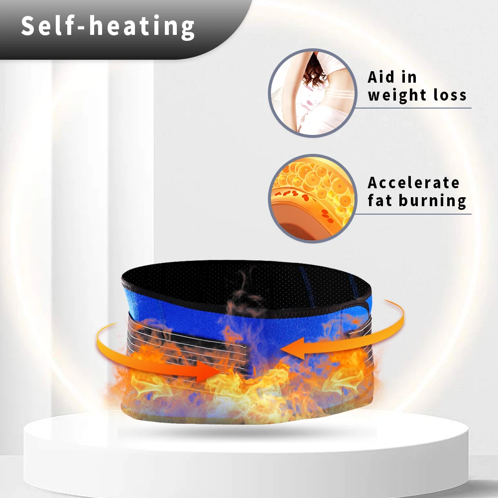 Tourmaline Selfheating Belt Negative Ions Support Belf Relieve Back Pain Slimming Belt Weight