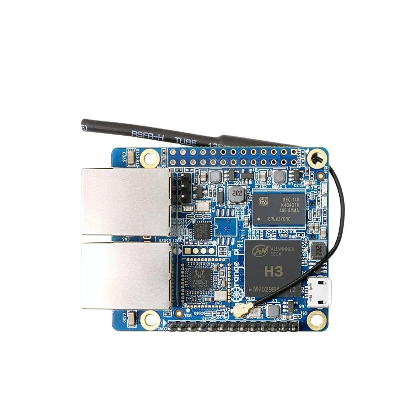 

Orange Pi R1 512MB H3 Open Source Single Board Computer with Wifi Antenna,Run Android 4.4, Ubuntu, Debian OS
