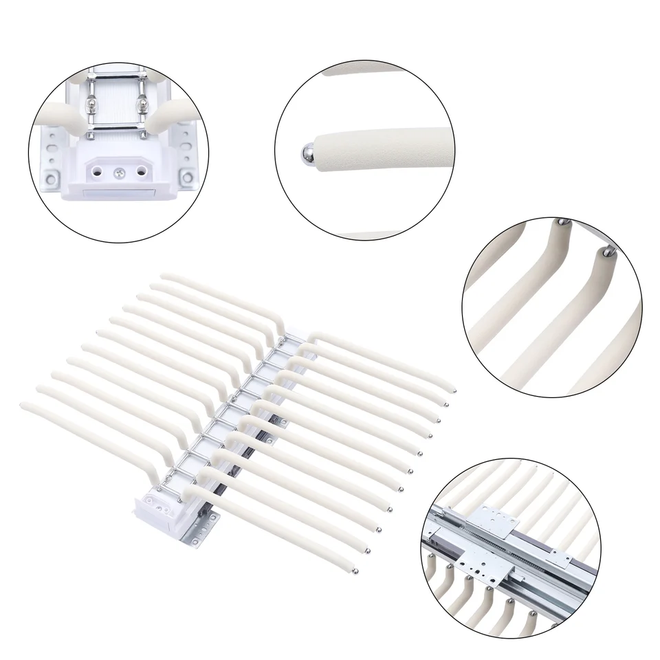 Steel Sliding Pull Out Trouser Rack Organizer