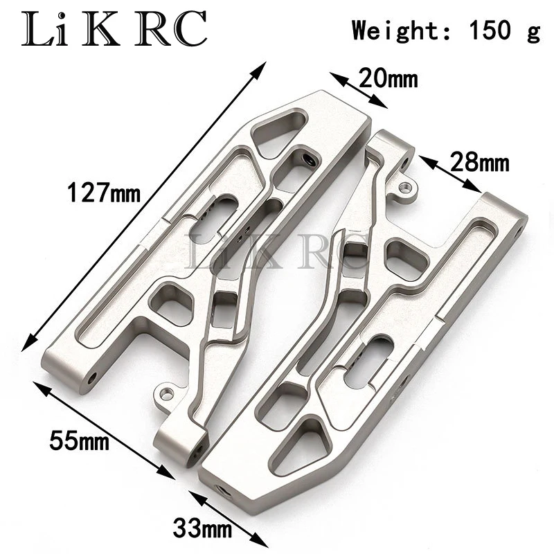 

Metal Front Lower Suspension Arms for Team Corally Kronos XP 6S XTR 1/8 RC Car Upgrades Parts Accessories