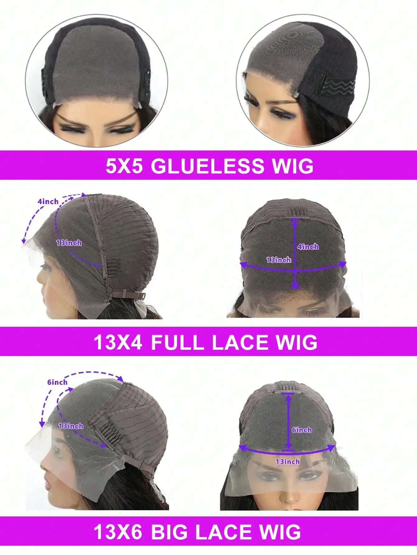 13x6 Body Wave Hd Lace Frontal Wig Human Hair 5x5 Glueless Wet And Wavy Wig For Women 13x4 Body Wave Lace Front Human Hair Wigs 5