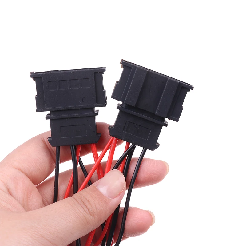 2Pcs Car Speaker Wire Harness Adaptor Replace Vehicle Connection Plug Cable Connector For Golf Scirocco Seat For VW Passat