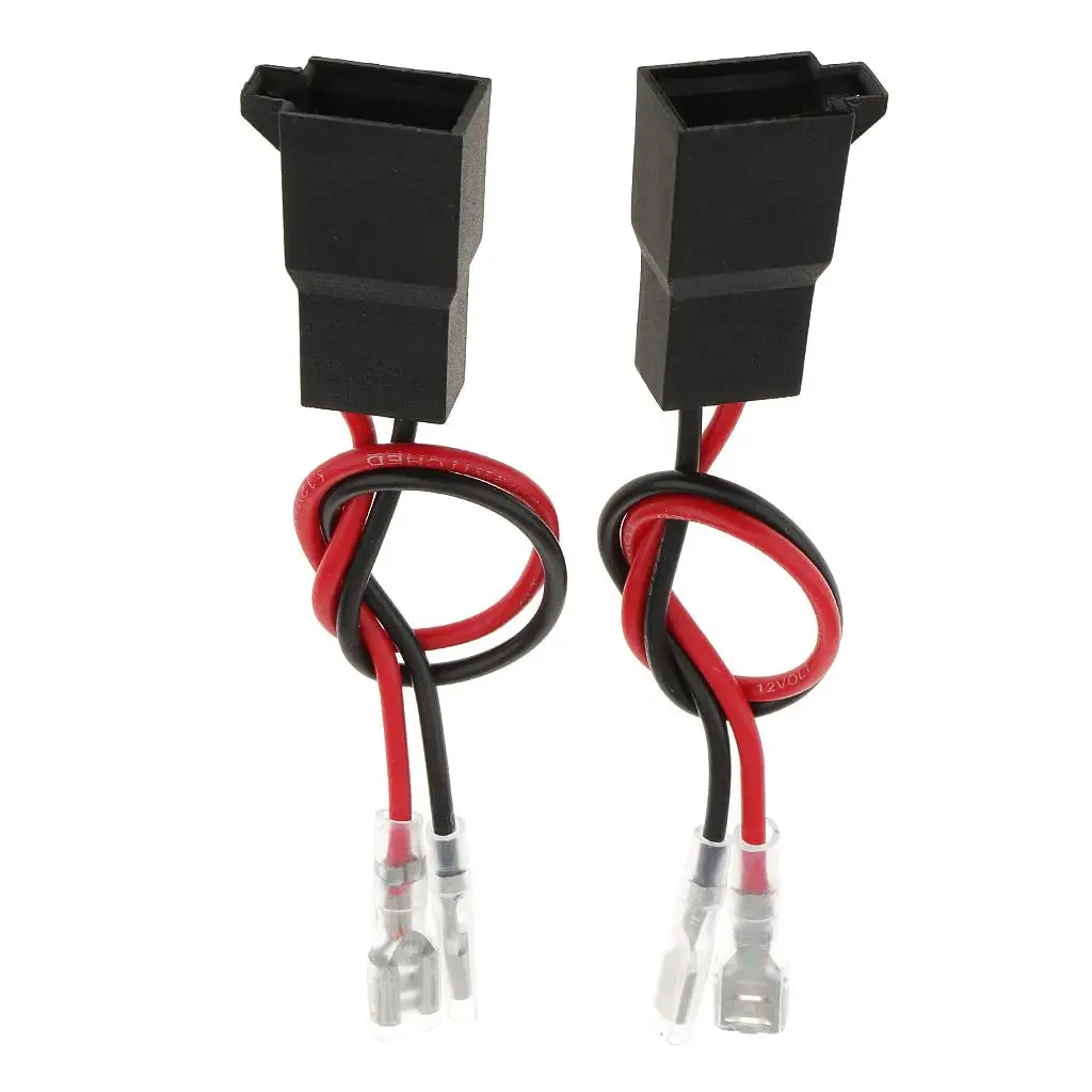 Car Audio Speaker Wiring Harness Adapter Connector 2 Pcs PC2-805 For Audi VW Etc ABS Plastic Car Audio Accessory