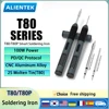 T80 Smart Soldering Iron 100W Adjustable Temperature Portable Precision welding tool Compatible C210 C245 SH02 Series Tips 1