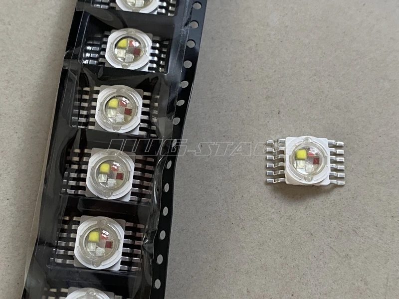 10pcs/lot 10w Led Chip Model RGBW 4in1 Light Source Lamp Stage LED Par Moving Head Light