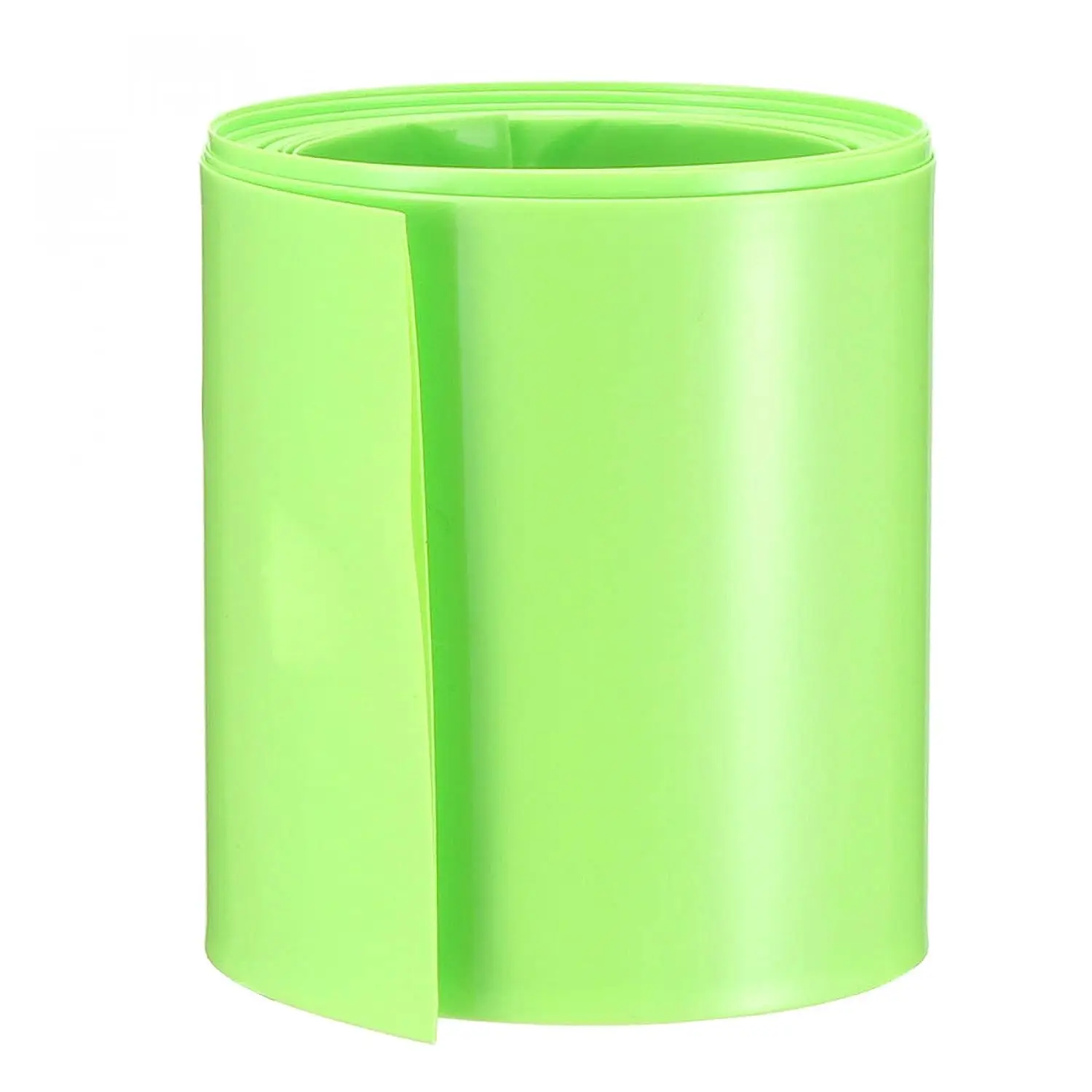

Keszoox Battery Pack Heat Shrink Wrap, 2m Length 56mm Flat Width PVC Heat Shrink Tubing for AAA Battery, Fruit Green