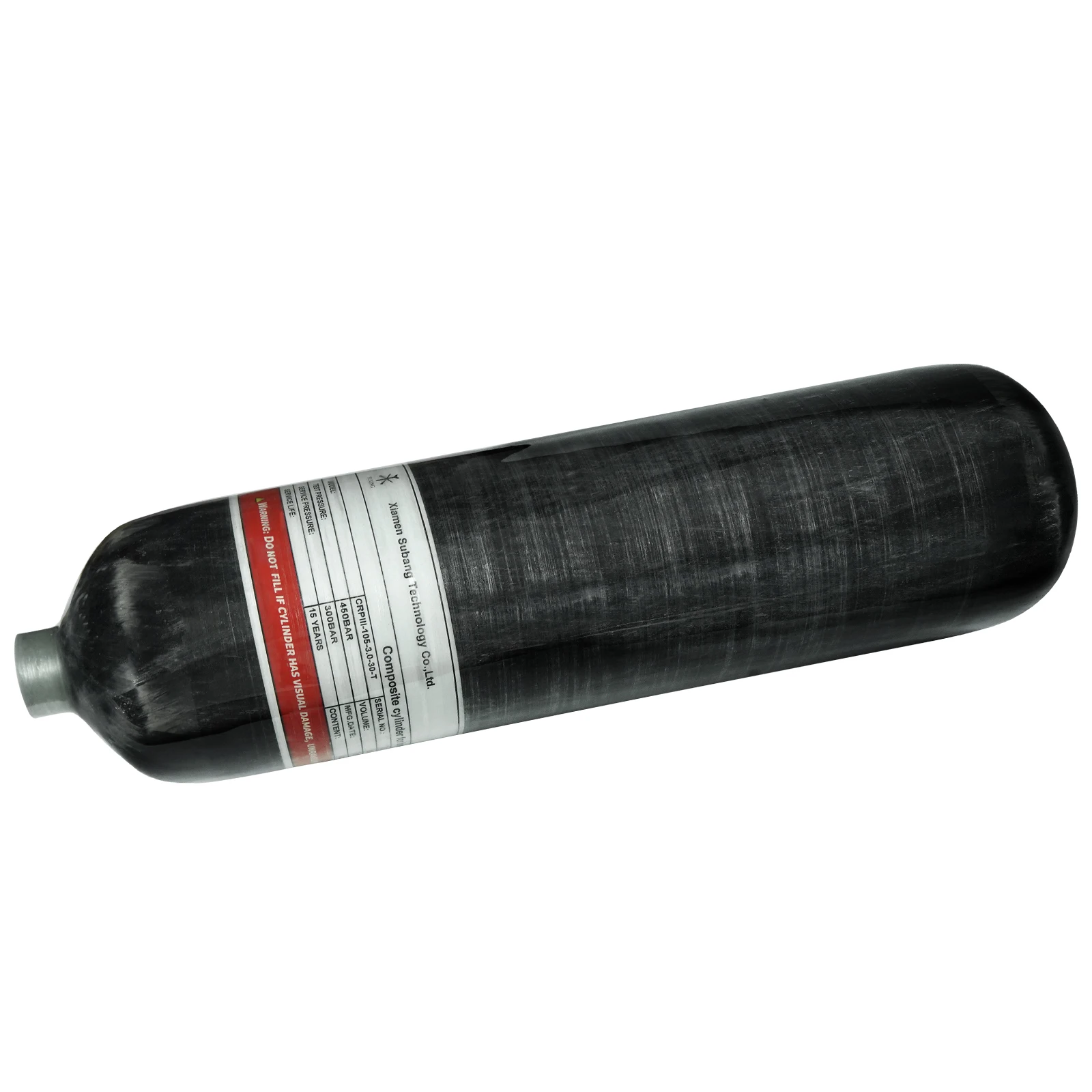 TUXING 300Bar 3L Carbon Fiber Cylinder 4500psi High Pressure Air Tank Scuba Divi