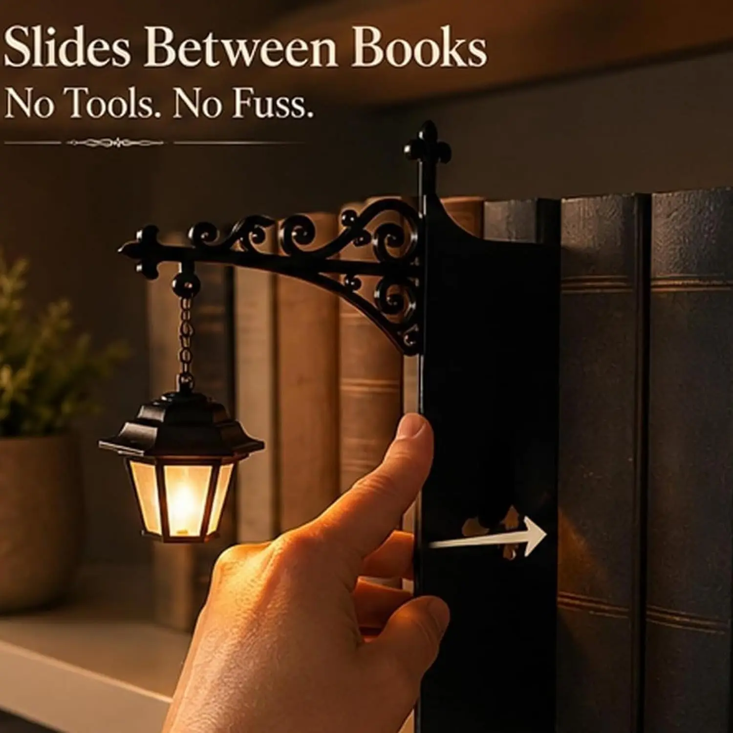 Mini Night Light Book Library 5