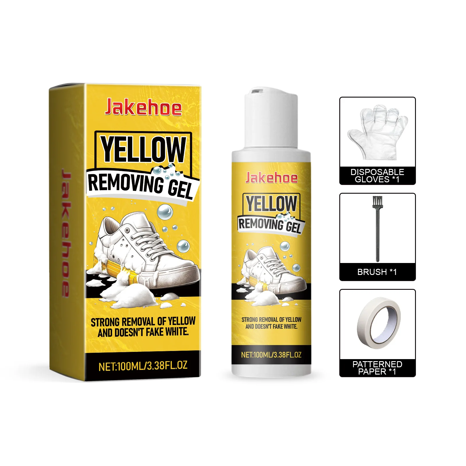 White Shoe Foam Cleaner Sneakers Refreshed Polish Shoe Washing Machine Yellow Dirt Removal Edge Cleaning Shoes Cleaning Agent