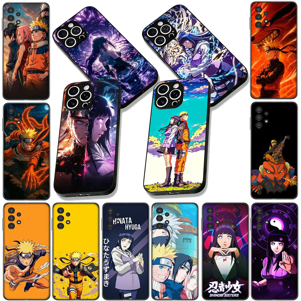 Hinata Hyuga Naruto Flexible Phone Case Cover