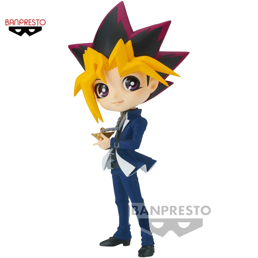 Оригинальный Banpresto Q Posket Yu-Gi-Oh Дуэль Монстры 140 мм Коллекционная Фигурка аниме экшн модель в наличии подарок