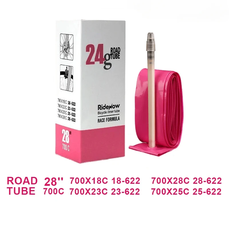 Description Picture 3 of itemRideNow TPU Bike Inner Tube 700C 700x18 23 25 28 32 35 37 40 47C Road Bicycle Tire MTB Bike Camera 29x1.5 1.75 TPU Inner Tube