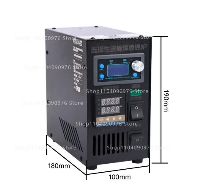 BF06 Mini Selective Wave Soldering Machine Jet Solder Pot for Precision PCB Weld