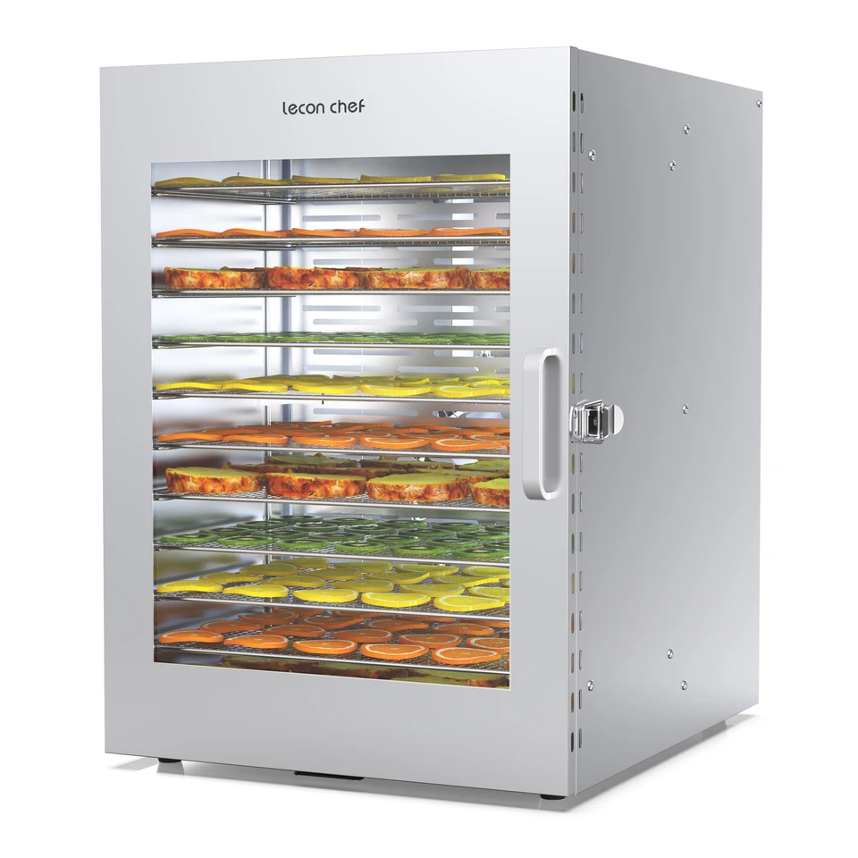 Lecon Chef Stainless Steel Food Dehydrator Machine