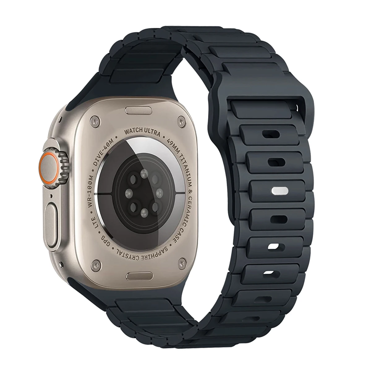 ตัวเลือกสินค้า สร้อยข้อมือซิลิโคนแฟชั่นสำหรับ Apple Watch ทุกรุ่น