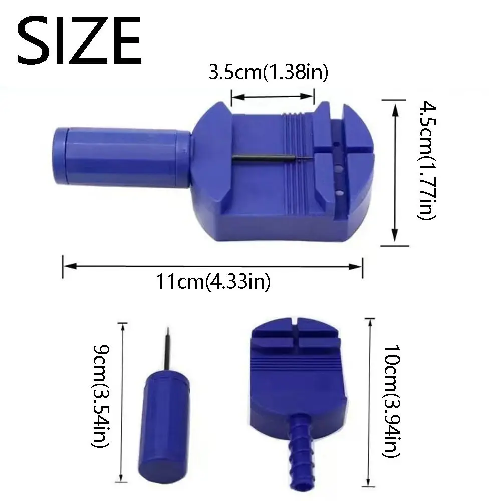 52Pcs/set Precision Watch Link Removal Tool Kit Durable Pin Extraction Strap Chain Pin Remover Watch Regulator