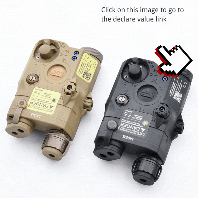 Tactical Airsoft PEQ-15 PEQ15 LA5C Red Dot Green Blue IR