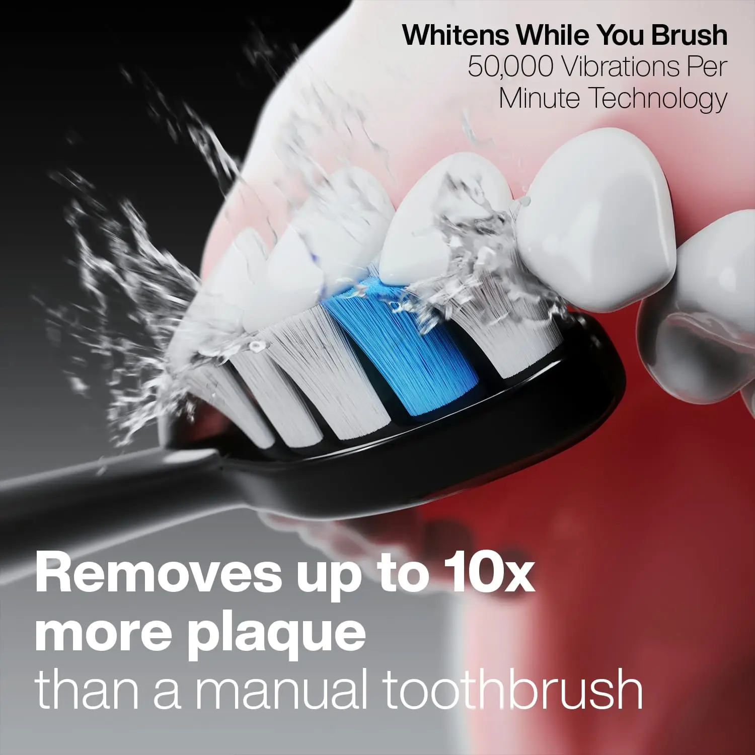 Toothbrush w UV Sanitizing Base &ndash; 5 Modes & Smart Timers &ndash; Premium Travel Case