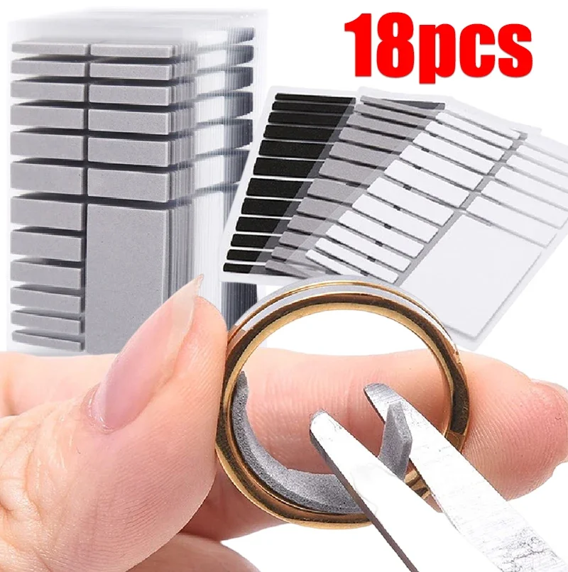 1/18Pcs Transparent Ring Inner for Big Size Rings Anti Lost Invisible Ring Fixed Tightener Reducer Resizing Sticker