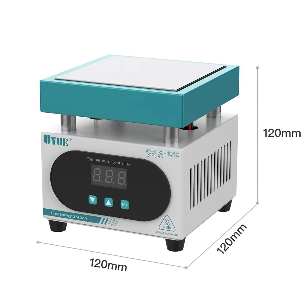 400วัตต์อุณหภูมิความร้อนตาราง PCB ร้อนแผ่น Preheating Station สำหรับ