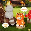 12CM Cartoon Cute Cat Fu Plush Pendant Shark Cat Cross Dressing Raccoon Fox Plush Doll Backpack Pendant Keychain Pendant 2