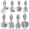 New 16 18 21 30 40 60st Birthday Commemoration Day Charm Beads Fit Original European 925 Silver Bracelet DIY Women Jewelry Gifts 1