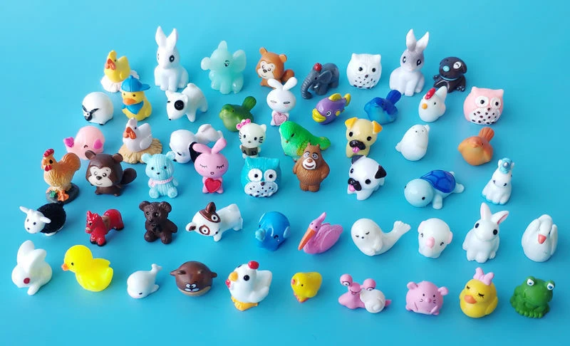 5-50PCS Cute Mini Simulation Animal Blind Box Toys Action Surprise Tide Play Figures Fake Candy Guess Blind Bag For Kids Gifts | DaniGa