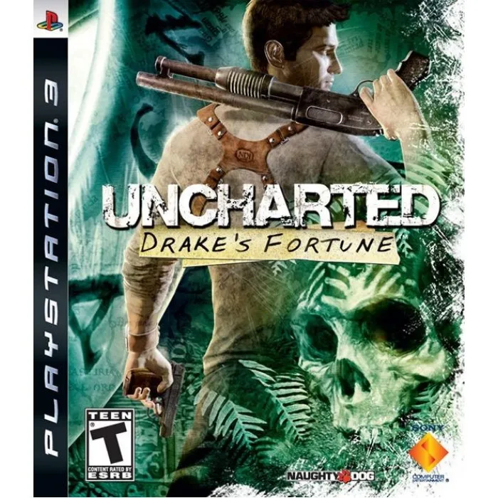 Игра Uncharted: Судьба Дрейка (Drake's Fortune) (PS3) б/у | Электроника