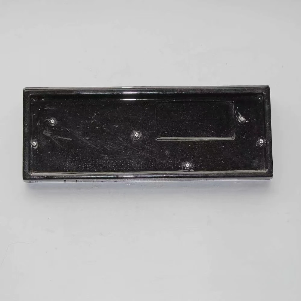 화강암 GH60 키보드 케이스 글레이징 프로세스 호환 Wooting60 Rakko 60% 레이아웃 기계식 키보드 베이스 수정 액세서리