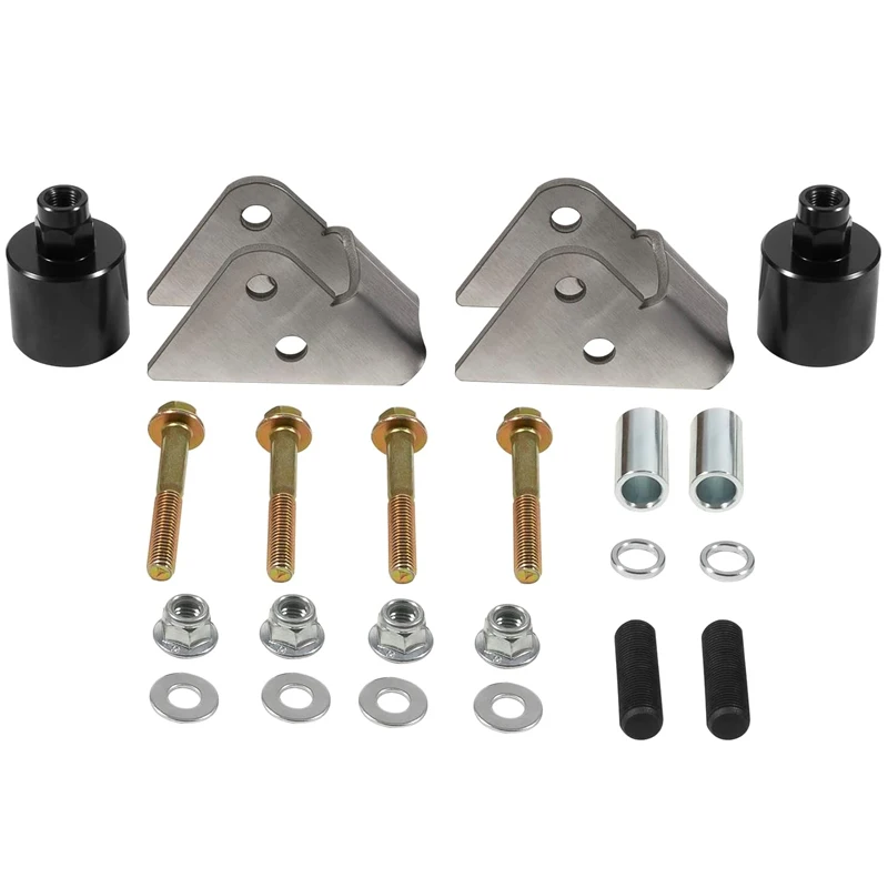 

2 Inch Front & Rear Full Lift Mount Spacer Kit Brackets Set Fit For 2010-2014 Polaris Ranger 400 500 800 Crew Midsize