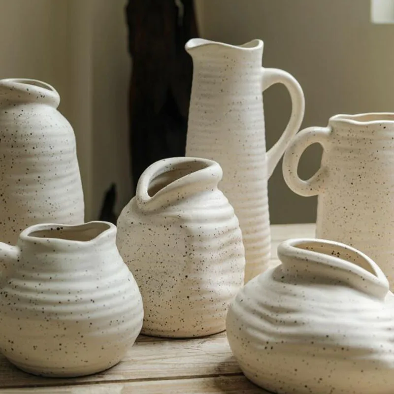 Nors Vase Retro Vases Home Decor Flower Vase Decoration Flower Pot Room Decor Modern Nordic Decor Living Room Decoration 4